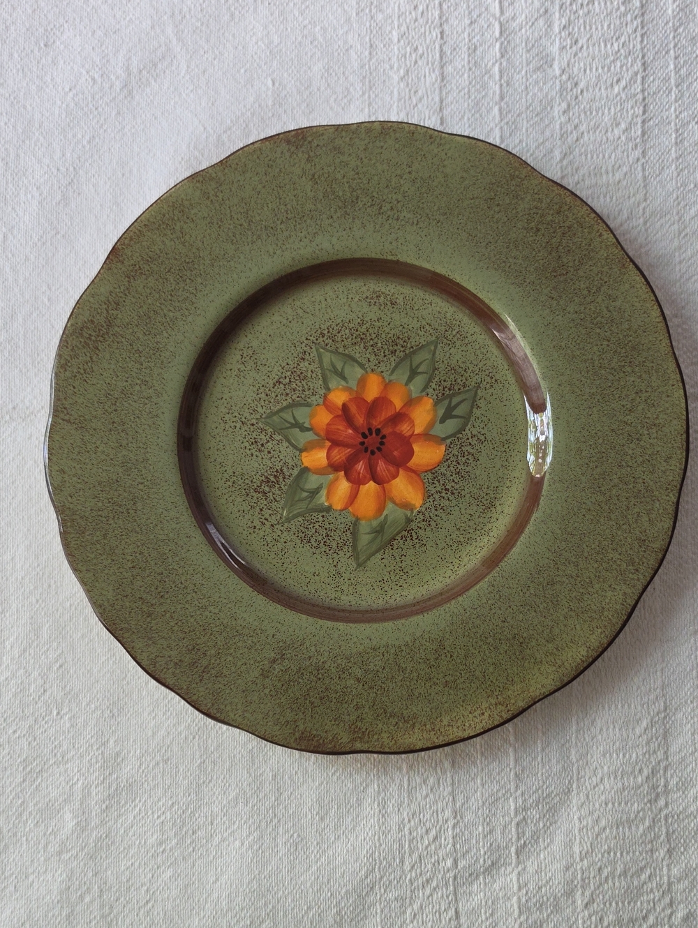Casa Cristina Home Collection By Cbk Vintage Dinner Plate
